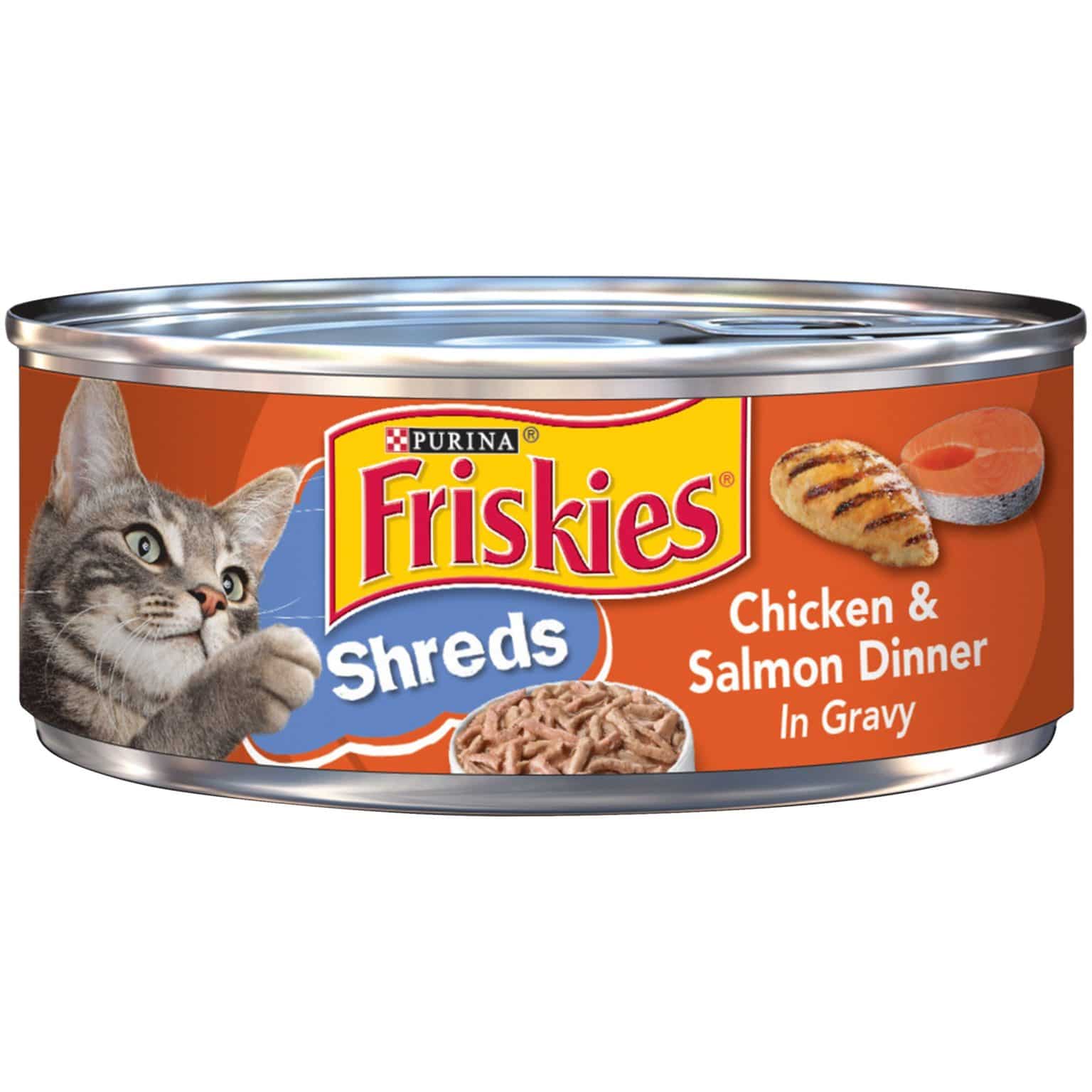 Purina Friskies Salmon Chunks in Gravy Wet Cat Food Pouch 85g Pets Home