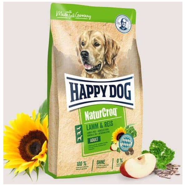 csm happy dog trockenfutter naturcroq adult lamm reis teaser ad1492f8aflamb rice b2ffda77 d09f 4b8d b066 b7553d17800b