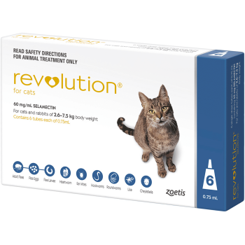 Revolution Topical Solution for Cats, 5.1-15 lbs - 1 Pipette