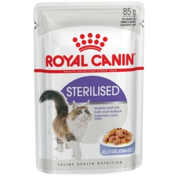 Royal Canin Sterilised in Jelly Wet Cat Food – 85g