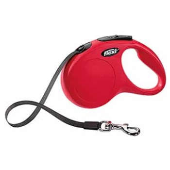 Flexi New Classic Tape S Red 15Kg - 5 M