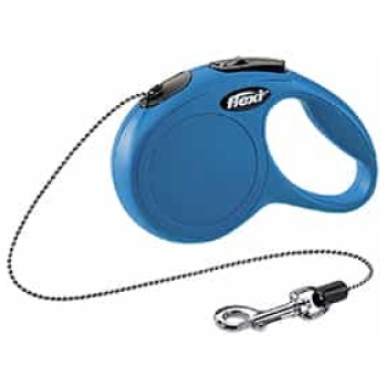 Flexi New Classic Cord XS Blue 8Kg - 3 M