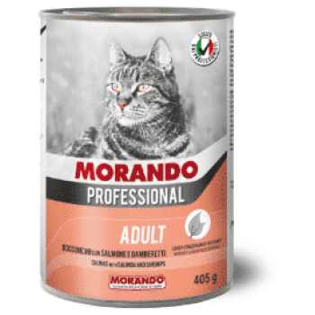 Morando Salmon & shrimps 405g