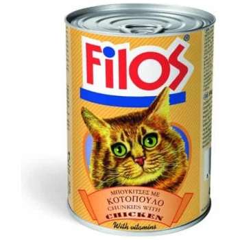 Filos Cat Chicken - 405 GM