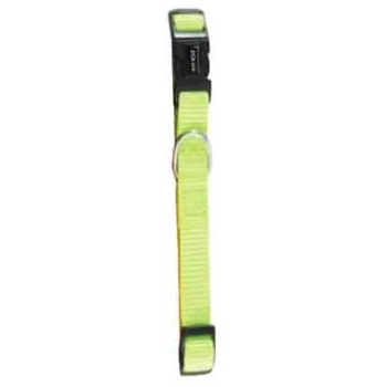 ZOLUX  NYLON ADJ. COLLAR 25MM ANISE