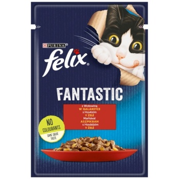 Felix With Beef In Jelly 85g