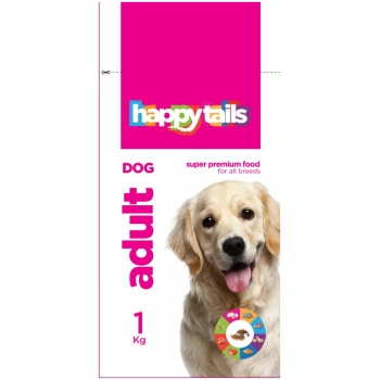 Happy tails Adult Dog Food 1Kg