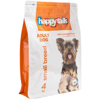 Happy tails Adult Dog Food Small Breed 4Kg