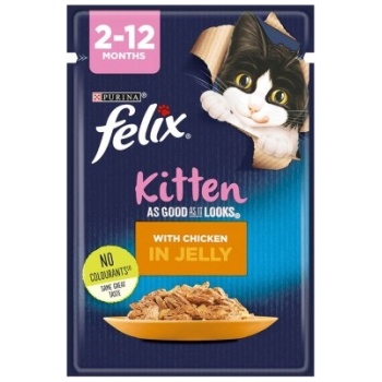 FELIX WITH CHICKEN FOR KITTEN 85G