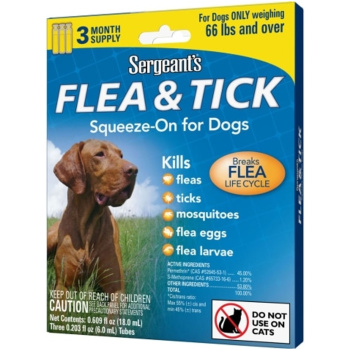 Sergeants Flea &Tick over 30 kilos