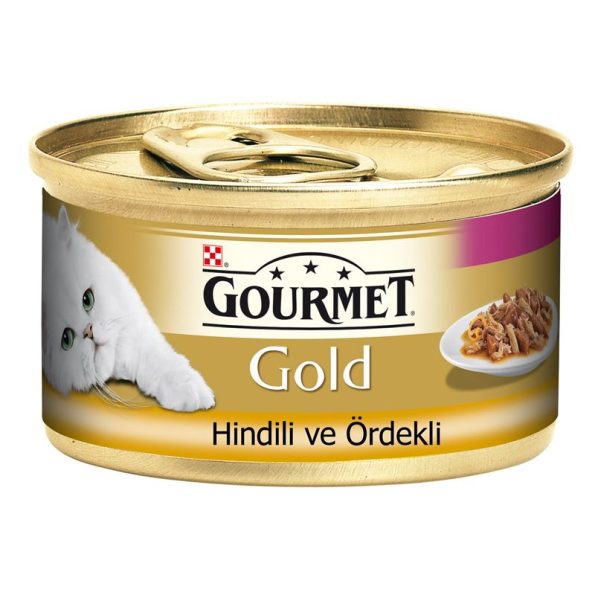 0006117 gourmet gold hindili ordekli kedi konservesi 85 gr