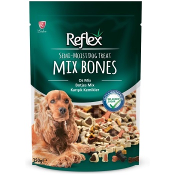 Reflex Semi-Moist Dog Award Mix Bones 150 Gr