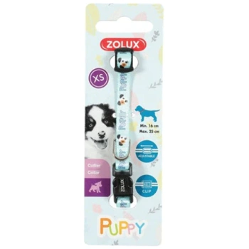 Zolux Collar For Puppies Mascot 8 Mm - Blue