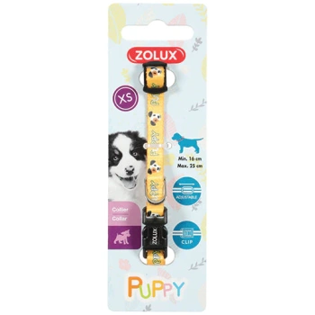 Zolux Collar For Puppies Mascot 8 Mm - Yellow
