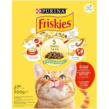 Purina Friskies Chicken and Beef and Vegetable 300 g