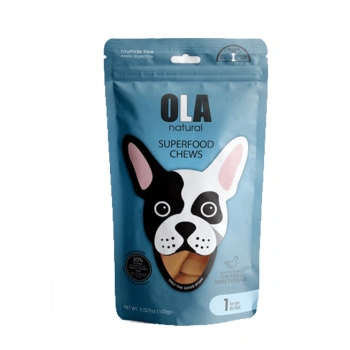 Ola Natural Superfood Chews with Chicken & Sweet Potato - 1 Large Bone