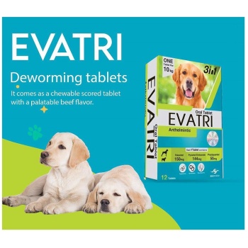 EVATRI Deworming Tablet For Dogs