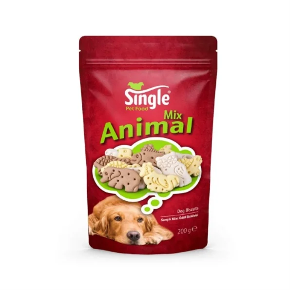 single animal mix kopek biskuvisi 200g 2a27