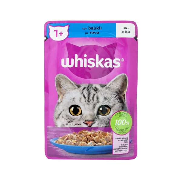 whiskas trofi gatas me tono se zele 85g