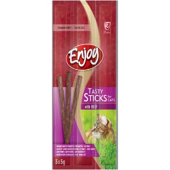 Enjoy Cat beef Sticks Award 3x5 G