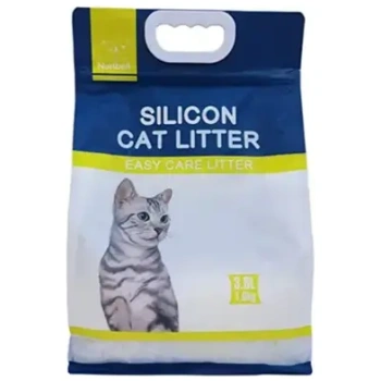 Nunbell Silicon Cat Litter crystal litter 3.8 kg ( Lemon )
