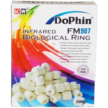 Dophin FM907 Infrared Biological Ring Aquarium filter media bacteria growth
