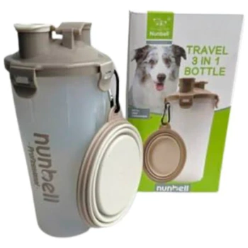 3 in 1 Portable Dog Water and Food Bottle