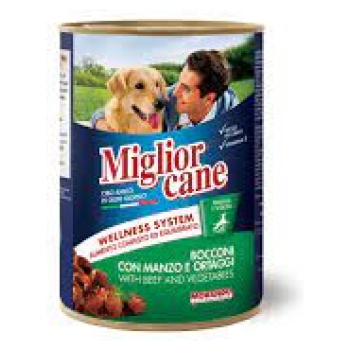 Miglior Gatto  Dog Beef & Veg - 405 GM