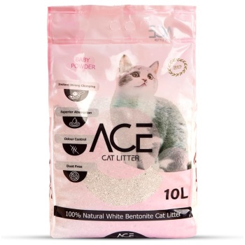 ACE Cat Litter Natural baby powder10L