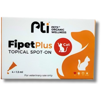Pti Fipet Plus Topical Spot-on For Cats 1.3ml