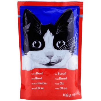 Felix Cat Wet Food beef in Jelly - Pouch 100 gm