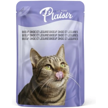 Plaisir Wet Adult Cat Food Chunks 85g