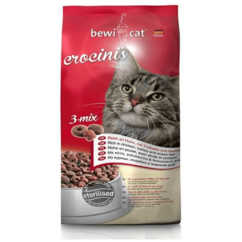 Bewi Cat food Crocinis 3-mix 1 Kg