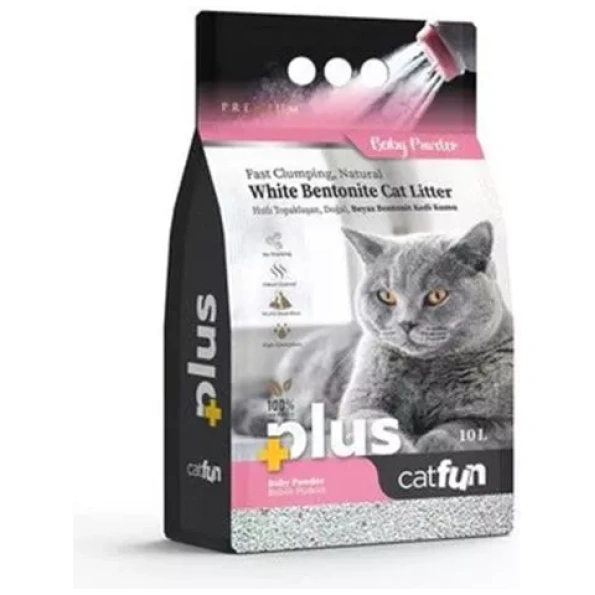 Cat Fun plus with baby powder 10L
