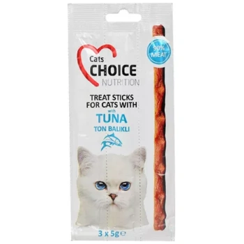 Choice Cat Treat In Sticks With Tuna 3×5 gr