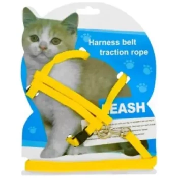 Doggyz Adjustable Cat Harness with Leash
