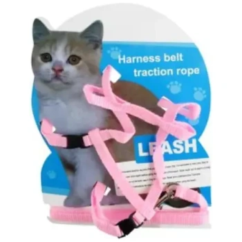 Doggyz Adjustable Cat Harness with Leash