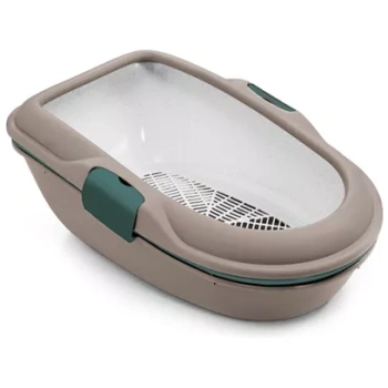 Stefanplast Cat toilet FURBA CHIC Light Dove Grey