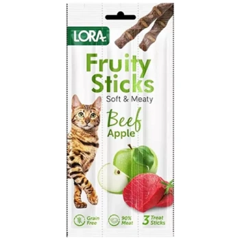 Lora Beef Apple Cat Stick Prize 3x5g