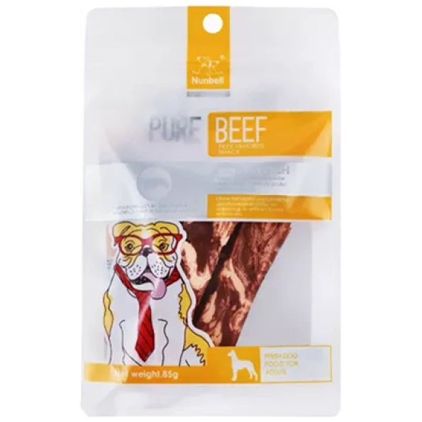 Nunbell Treats Pure with Beef 85gm