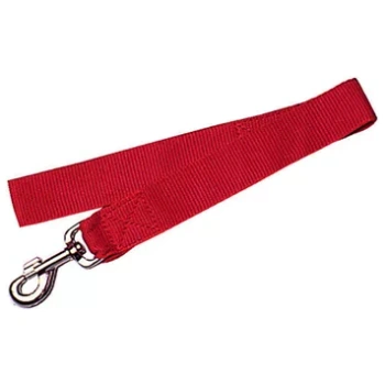 Nylon leash XL. length 60 cm. red color. leash for dogs