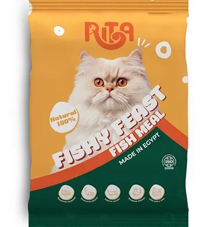 RITA Fresh Food For Cats - Fishy Feast 125gm