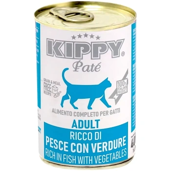 Kippy Pate Adult Cat Rice In Fish And Vegetables 400G