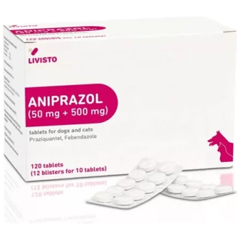 ANIPRAZOL 50/500 mg for Dogs and Cats ( 3 Tablets )
