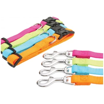Zolux Nylon Leash 1m 15mm orange