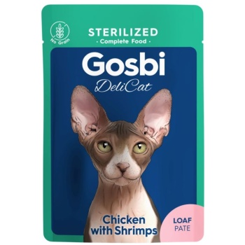 Gosbi Delicat Sterilized Chiken With Shrimps 70g