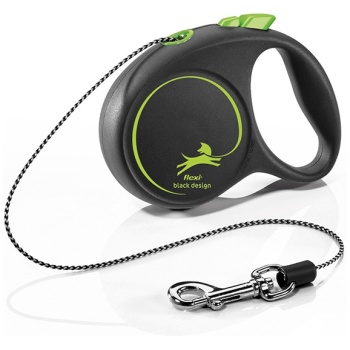 Flexi Black Design S Cord 5 m