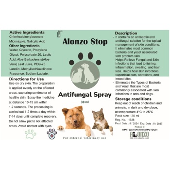 Alonzo Stop Antifungal Spray 30ml