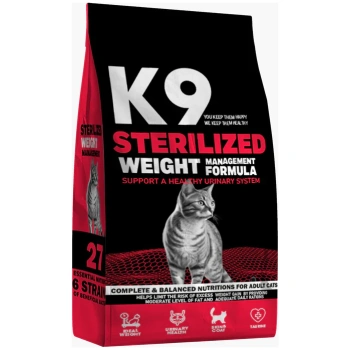 K9 - Cats - STERILISED - 2 Kg
