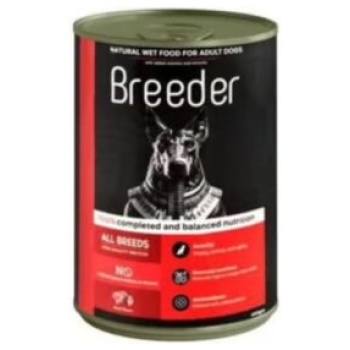 Breeder Pate Can Food For Adult Dog Beef 400 GM
